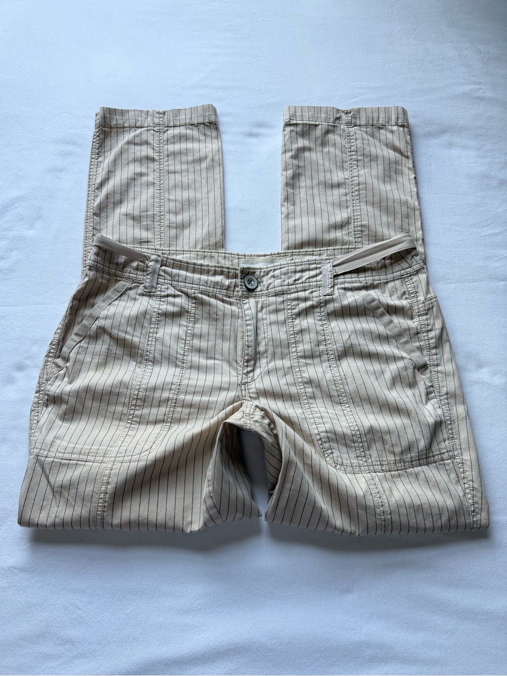 Anthropologie Striped Utility Pants
